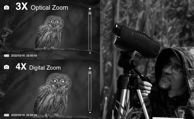 υπέρυθρο monocular