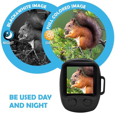 Digital Infrared Day And Night Time Binoculars Monocular 5X Digital Zoom Full Colored Night Vision