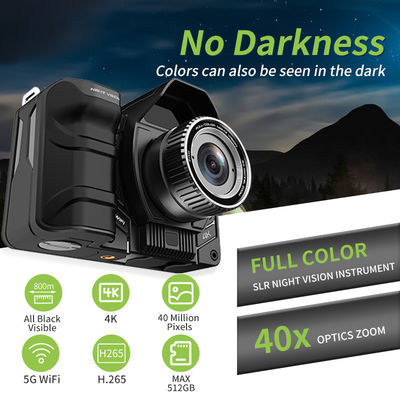 Image Intensifier Thermal Binoculars Military 4K Night Vision Infrared Adjustable